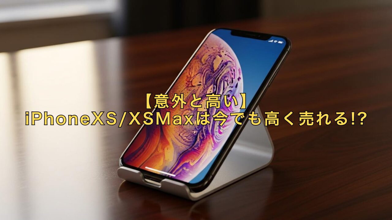 まだ持ってる？】iPhoneXS/XSMaxは今でも高く売れる!?その理由を解説